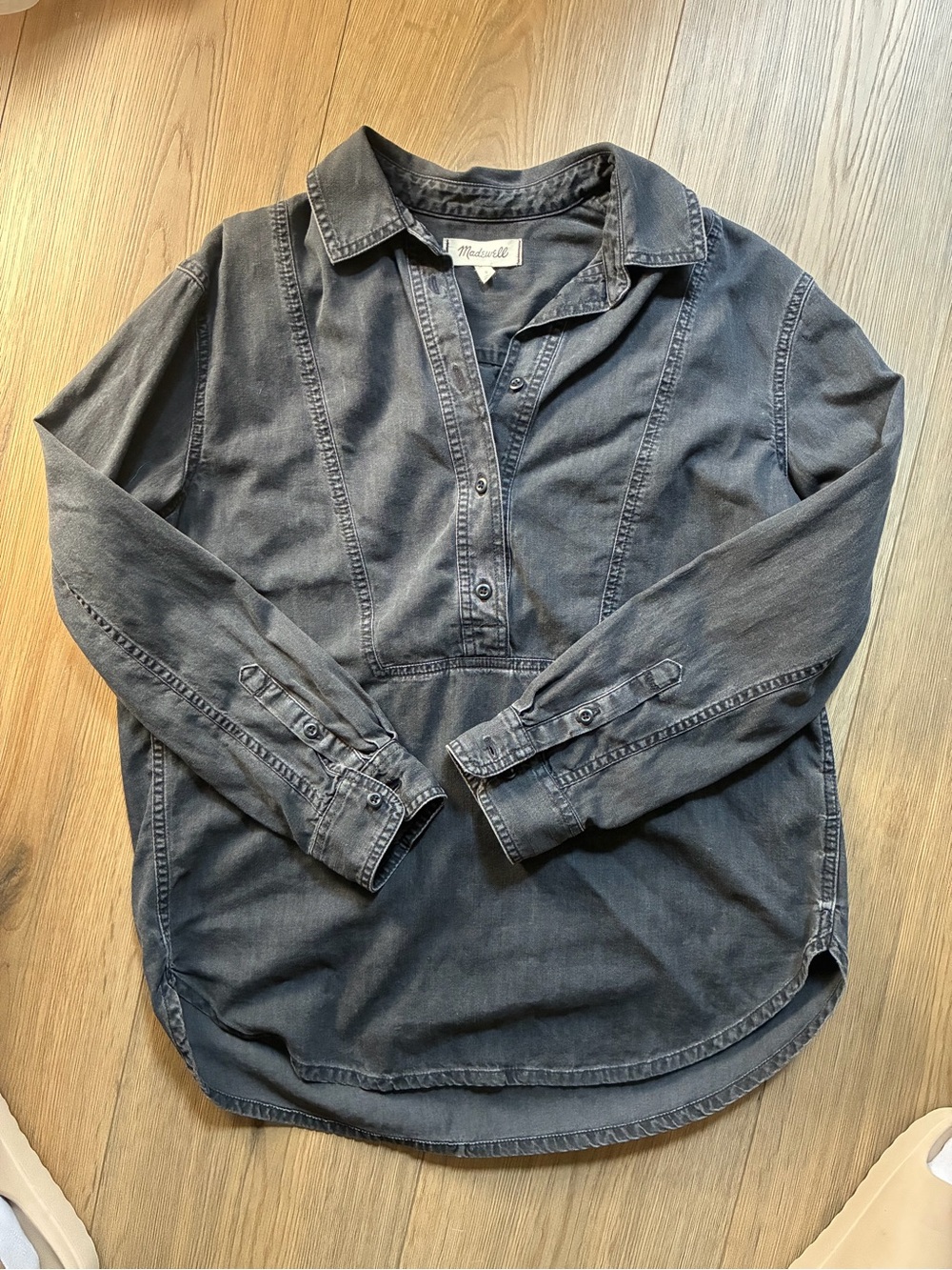 Madewell Denim Black Shirt Small
